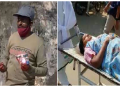 Man tries to slit throat of wife