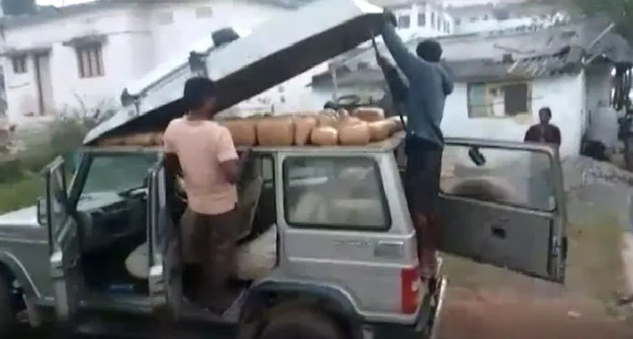 Marijuana smuggling in Pushpa style