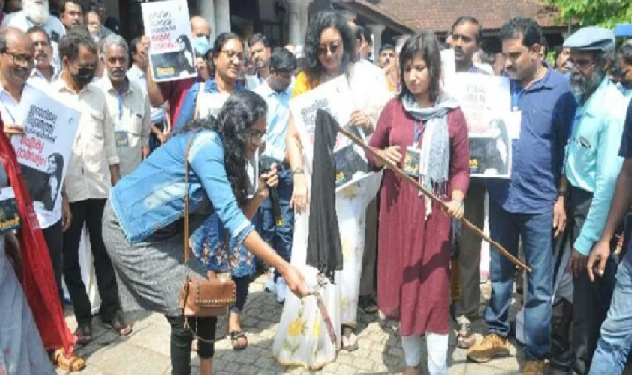anti-hijab protest