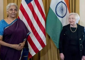 দিল্লীত ভাৰতৰ বিত্তমন্ত্ৰী নিৰ্মলা সীতাৰমণৰে আলোচনাত মিলিত হ’ল মাৰ্কিন কোষাগাৰ সচিব জেনেট য়েলেনে
