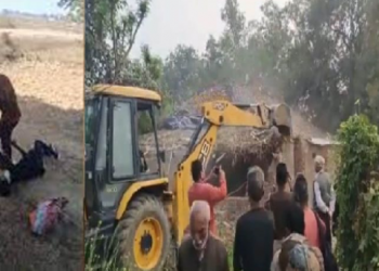 বিবাহৰ প্ৰস্তাৱ দিয়া প্ৰেমিকাৰ মুখত চৰ-গোৰ; অভিযুক্ত যুৱকৰ ঘৰ বুলডোজাৰেৰে ভাঙিলে প্ৰশাসনে
