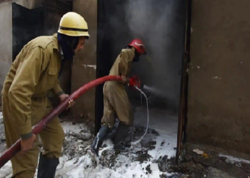 Fire At Pharma Company Lab