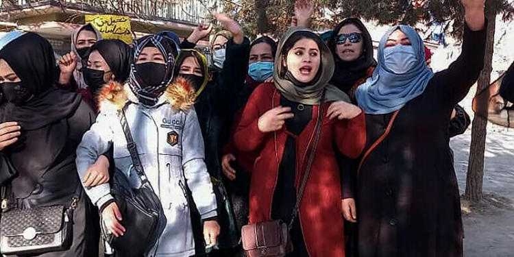 Afghan Women Protest