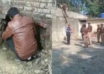 Thieves Dig 10-Foot-Long Tunnel