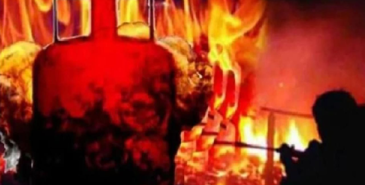Cylinder Explosion In Rajasthan