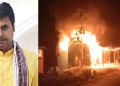 ত্ৰিপুৰাত প্ৰাক্তন মুখ্যমন্ত্ৰী, বিজেপি নেতা বিপ্লব দেৱৰ ঘৰ জ্বলাই দিলে দুৰ্বৃত্তই