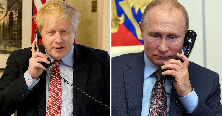 Boris Johnson Putin