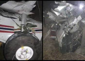 Training Aircraft Crash In MP