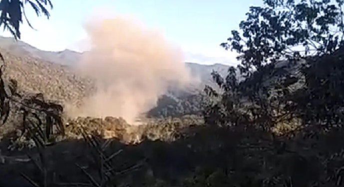Myanmar Air Strikes Near Mizoram