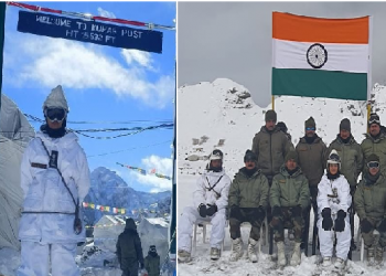 first woman officer at Siachen