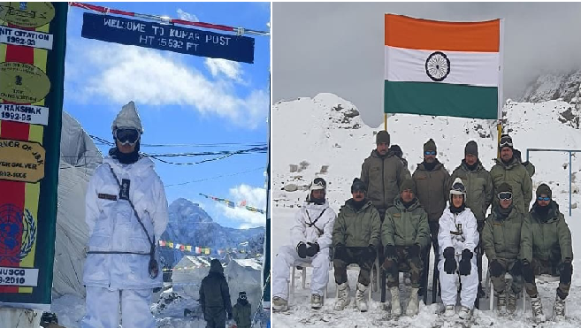 first woman officer at Siachen