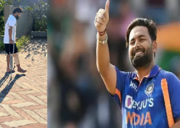 দুৰ্ঘটনাৰ পিছত প্ৰথমবাৰ নিজৰ ফটো শ্বেয়াৰ কৰিলে ঋষভে; হাতত ক্ৰাচ, ভৰিত বেণ্ডেজ…