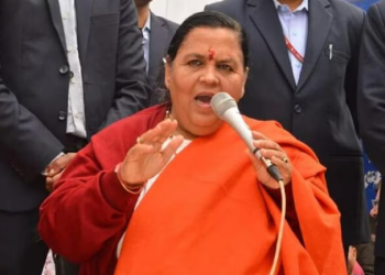 Uma Bharti on liquor shops