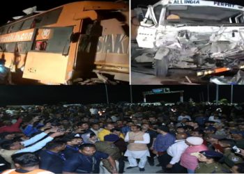 মধ্যপ্ৰদেশত ভয়ানক পথ দুৰ্ঘটনা : ১৫ জন নিহত, আহত কমেও অৰ্ধ শতাধিক লোক