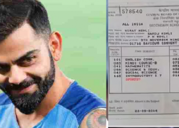 গণিতত ৫১, সমাজ বিজ্ঞানত ৮১! IPL-ৰ পূৰ্বে ছ’চিয়েল মিডিয়াত ভাইৰেল কোহলীৰ দশম শ্ৰেণীৰ মাৰ্কশ্বীট