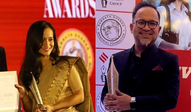 তৰা আগৰৱাল আৰু ত্ৰিদীপ কে মণ্ডল।