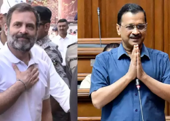 Kejriwal Supports Rahul Gandhi