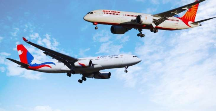 Air India Nepal Airlines Planes Almost Collided