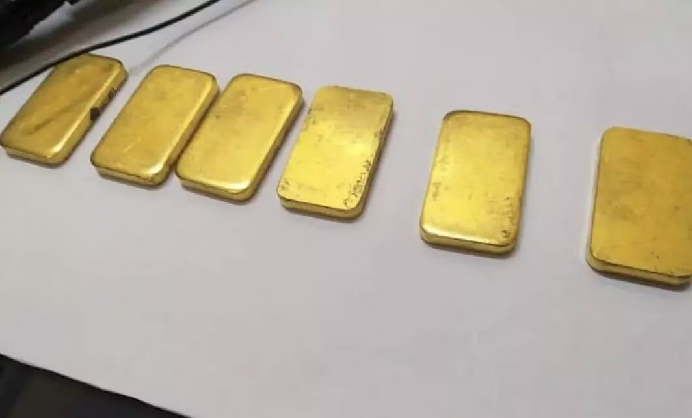 Gold seized at Guwahati Railway Station