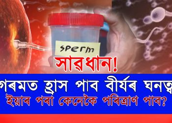 সাৱধান! গৰমত হ্ৰাস পাব বীৰ্যৰ ঘনত্ব: সমস্যাৰ পৰিত্ৰাণ পাব কেনেকৈ?