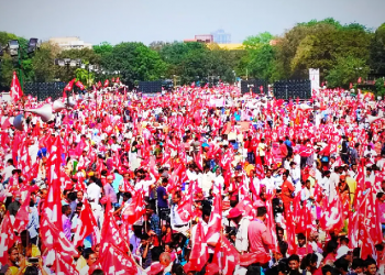 Workers Farmers Hold Rally In Delhi