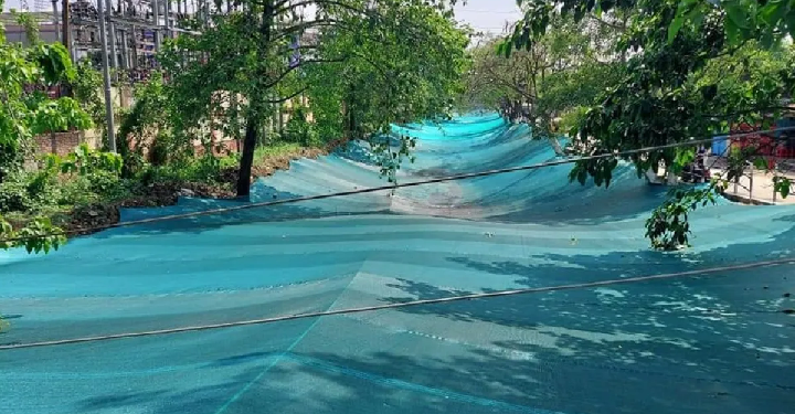 Bharalu river in Guwahati
