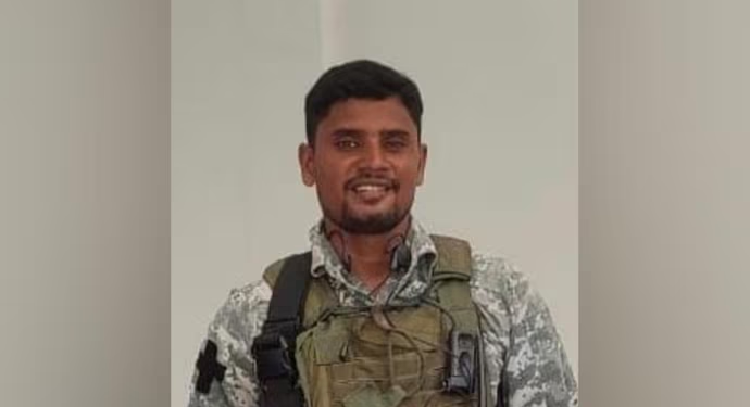 Navy commando died during training
