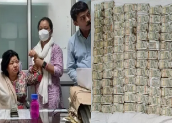 উৎকোচ লোৱাৰ অপৰাধত গ্ৰেপ্তাৰ কৰা সহকাৰী কৰ আয়ুক্ত মিনাক্ষীৰ ঘৰত উদ্ধাৰ টকাৰ পাহাৰ