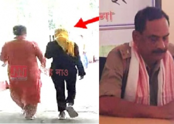 থানাত কিশোৰী নিৰ্যাতনকাৰী আৰক্ষী বিষয়া পলাতক; সন্ধান দিওতালৈ পুৰস্কাৰ ঘোষণা ডিজিপিৰ