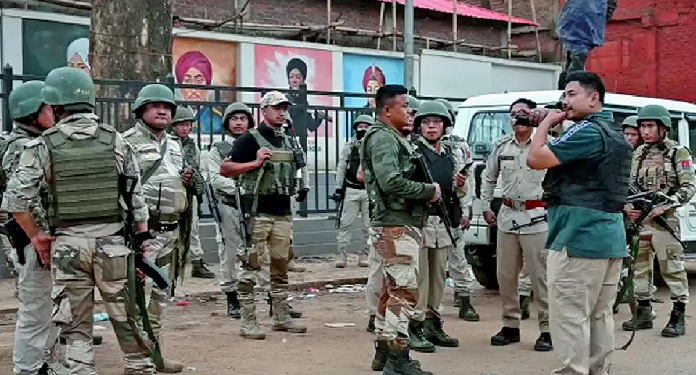 অশান্ত মণিপুৰত নিৰাপত্তা বাহিনীৰ তহল। প্ৰতিনিধিত্বমূলক ফাইল ফটো।