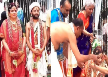 অনুষ্টুপীয়াকৈ কন্যাক বিয়া দিলে বিত্তমন্ত্ৰী নিৰ্মলা সীতাৰমণে; দৰা প্ৰধানমন্ত্ৰী মোডীৰ ঘনিষ্ঠ