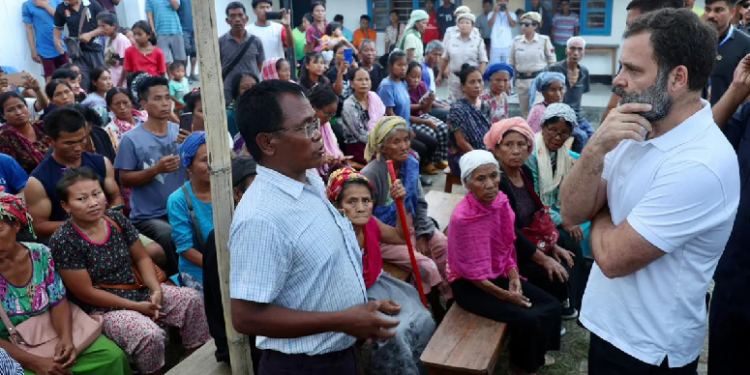 Rahul Gandhi Manipur Visit
