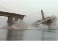 Under construction bridge collapse