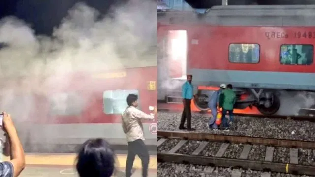 পুনৰ ওড়িশা! দুৰ্গ-পুৰী এক্সপ্ৰেছত জুই; কথমপি এক ডাঙৰ দুৰ্যোগৰ পৰা ৰক্ষা পৰিল যাত্ৰাবাহী ৰে’ল