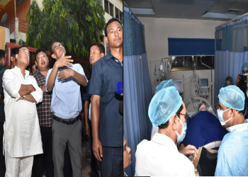 মালিগাঁৱত নিৰ্মীয়মান উৰণ সেঁতুৰ দুৰ্ঘটনাস্থলী পৰিদৰ্শন মুখ্যমন্ত্ৰীৰ
