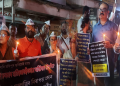 মণিপুৰত হিংসা আৰু বৰ্বৰতাৰ বিৰুদ্ধে দেশজোৰা প্ৰতিবাদ আম আদমি পাৰ্টীৰ
