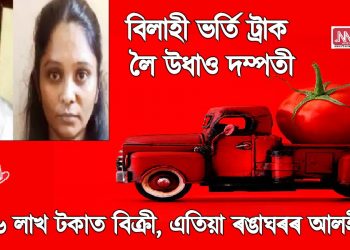 বিলাহী ভৰ্তি ট্ৰাক লৈ উধাও দম্পতী : ১.৬ লাখ টকাত বিলাহী বিক্ৰী কৰি গ্ৰেপ্তাৰ দম্পতী