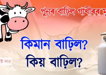 পুনৰ বাঢ়িল গাখীৰৰ মূল্য। কিমান বাঢ়িল? কিয় বাঢ়িল? জানিবলৈ পঢ়ক