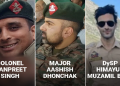 army officers police officer killed in Jammu Kashmir