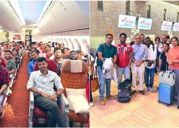 ২১২ জন ভাৰতীয়ক লৈ নতুন দিল্লীত অৱতৰণ কৰিলে ‘অপাৰেচন অজয়’ৰ প্ৰথমখন বিমান