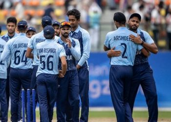 ছেমি ফাইনেলত বাংলাদেশক বিধ্বস্ত কৰি এছিয়ান গেমছৰ ক্ৰিকেটত সোণৰ পদকৰ দৌৰত ভাৰত