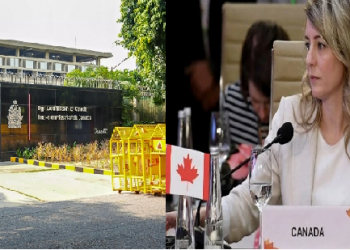 প্ৰায় খালী নতুন দিল্লীৰ কানাডাৰ দূতাবাস; সময়সীমাৰ পূৰ্বেই ভাৰত এৰিলে ৪১ কূটনীতিবিদে