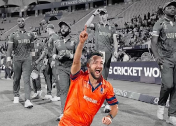 Paul van Meekeren Netherland vs South Africa