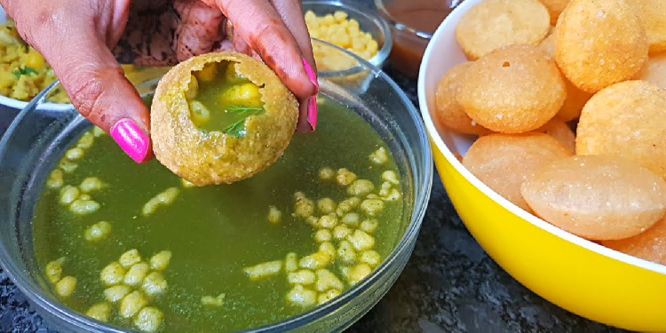 Durga Puja Gol Gappa