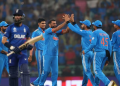 India crushed England Cricket World Cup