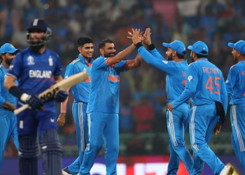 India crushed England Cricket World Cup