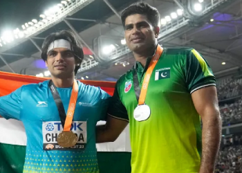 সোণৰ নীৰজ, ৰূপৰ কিশোৰ : এছিয়ান গেমছৰ জেভলিন থ্ৰ’ত প্ৰথম আৰু দ্বিতীয় খিতাপ কঢ়িয়াই আনিলে দুই ভাৰতীয়ই