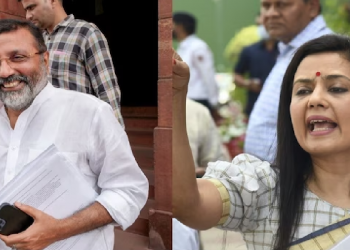 “ডিগ্ৰীৱালী দেশ বেছে” – মহুৱা মৈত্ৰক প্ৰত্যুত্তৰ দি নিশিকান্ত ডুবেইৰ টুইট