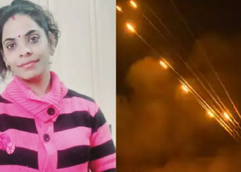 ভিডিঅ’ কলযোগে কথা পাতি আছিল স্বামীৰ লগত, কৈছিল ‘মই সম্পূৰ্ণ নিৰাপদ’ , তেনেতেই ৰকেটৰ শব্দ…