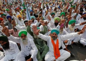 farmers protest